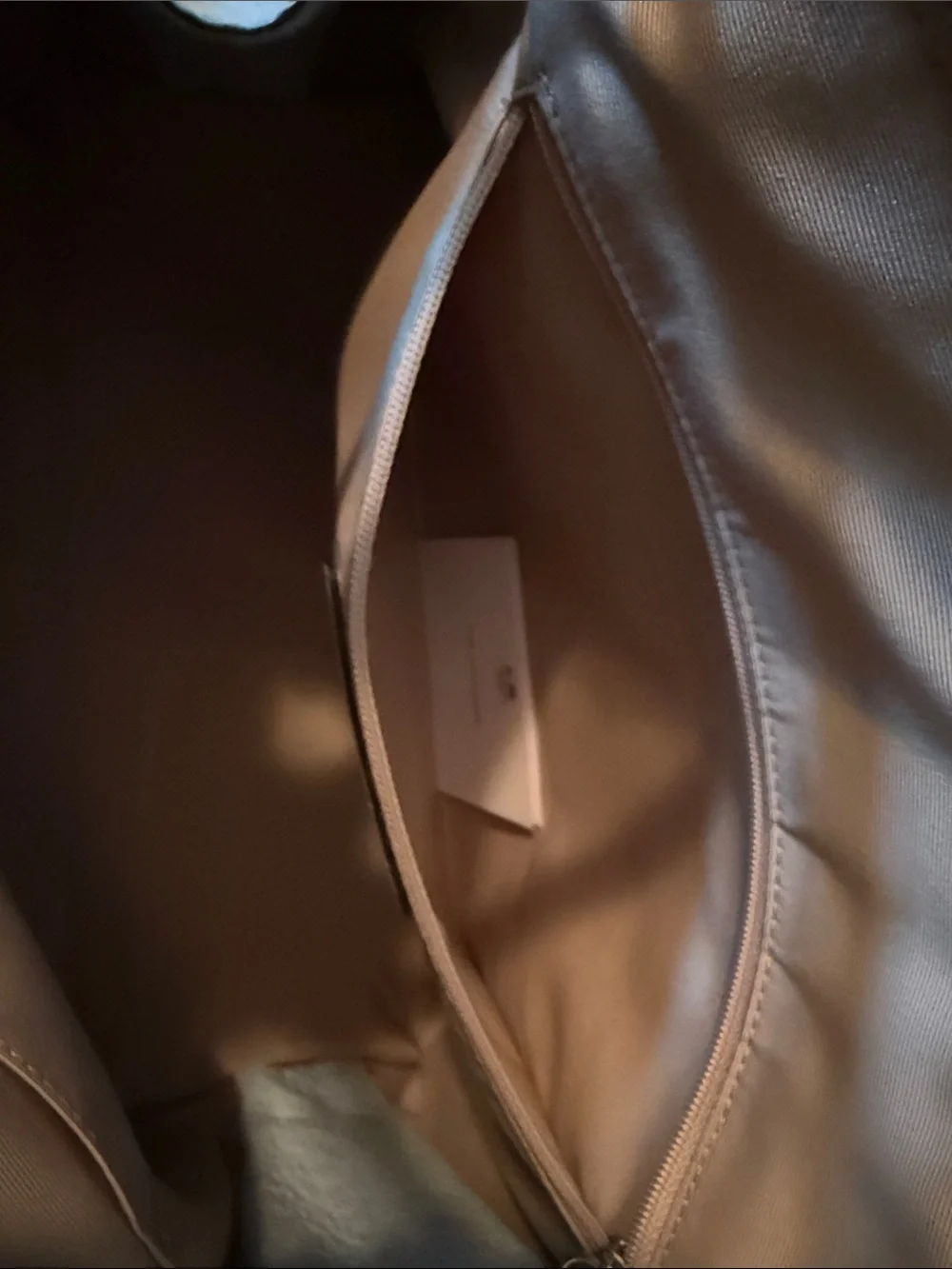 Coach pebbled leather